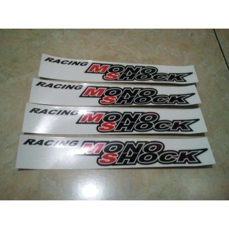 

stiker monoshock isi 4