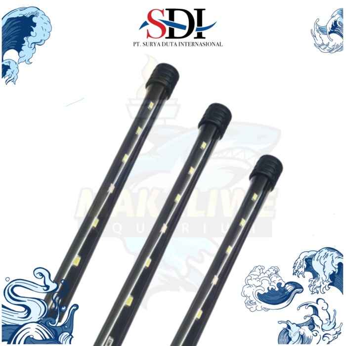 lampu aquarium 3x ubah warna KLC-T4-5730LED-500-3X