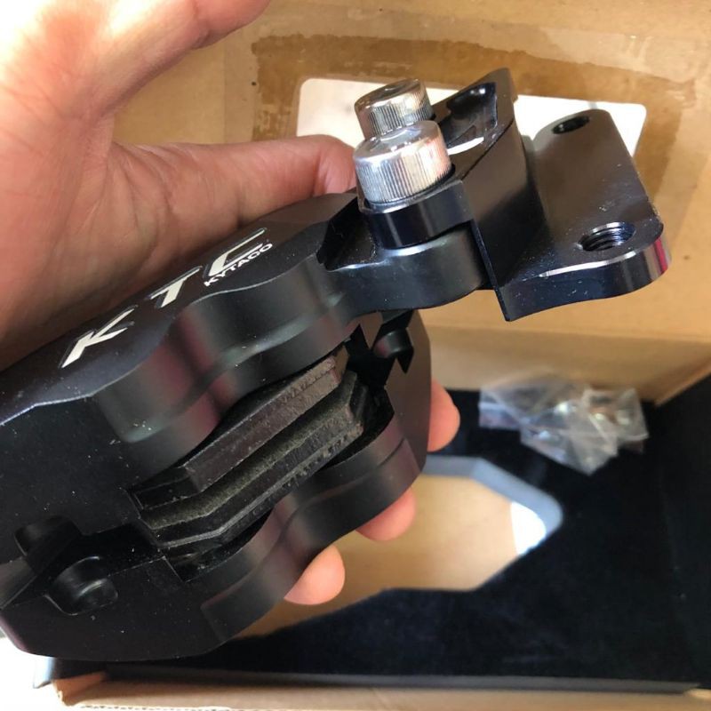 Kaliper KTC AEROX155 Depan 4 P Embos Kecil Original Kytaco