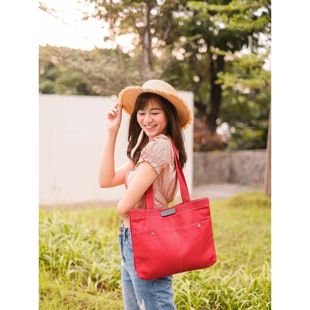 Tela Canvas Totebag by Nonataliashop (Free Inisial 2 Huruf)