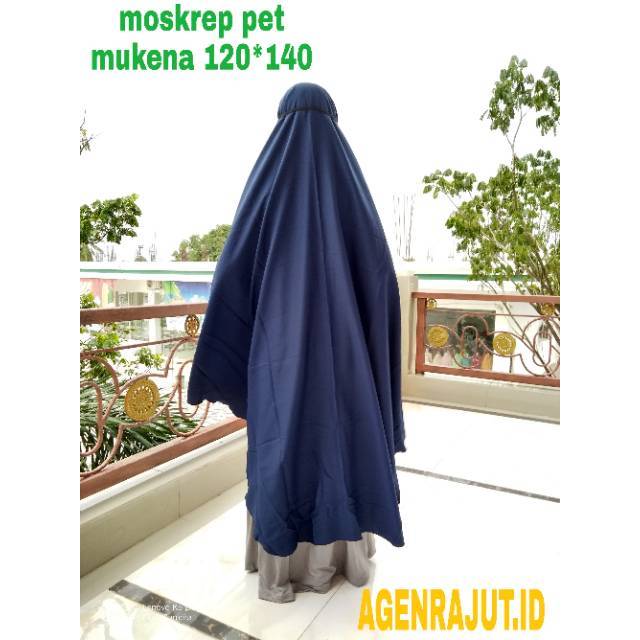 KHIMAR MOSKREP EXTRA JUMBO Pet Antem Uk.120*140/KHIMAR MOSKREP PET Uk MUKENA