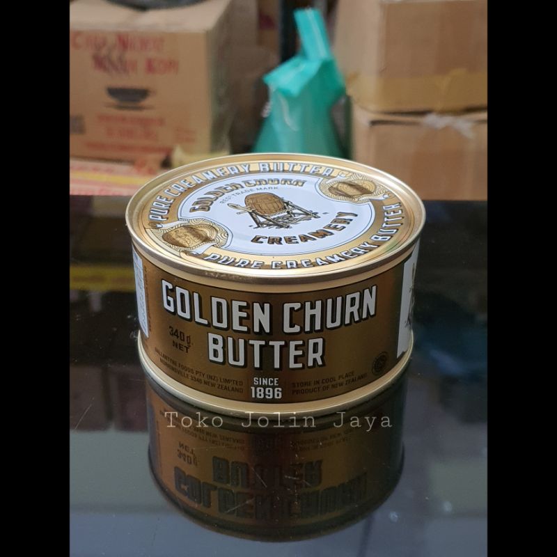 

340g butter Golden Churn / mentega Cap Tong