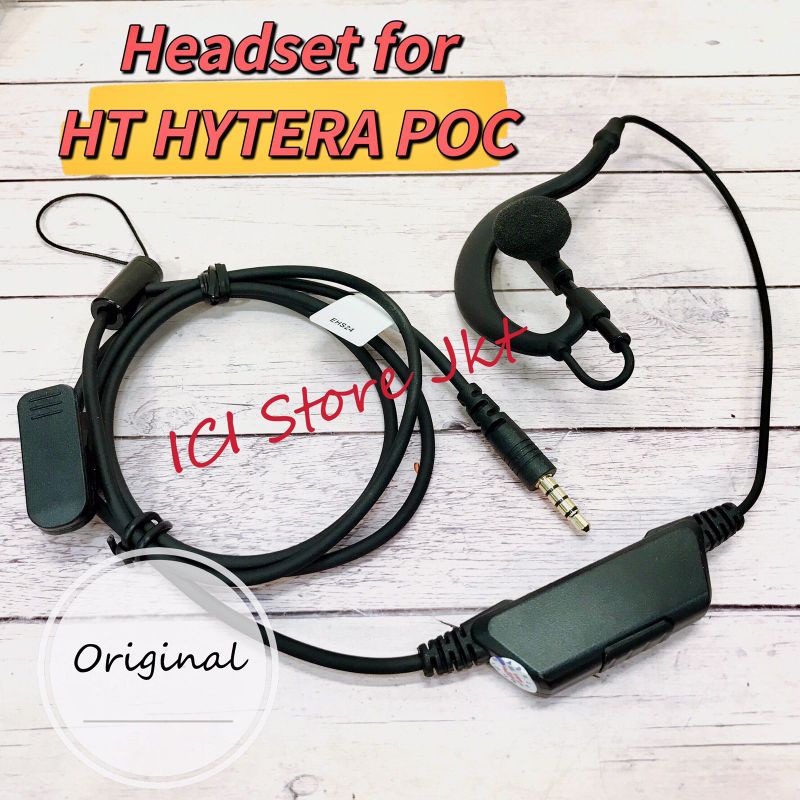 Headset htyera EHS24 for hytera pnc 380