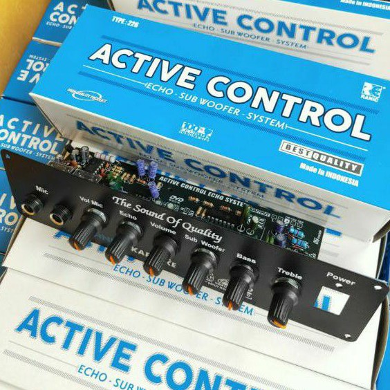 ACTIVE TONE CONTROL RANIC 226 STEREO KARAOKE