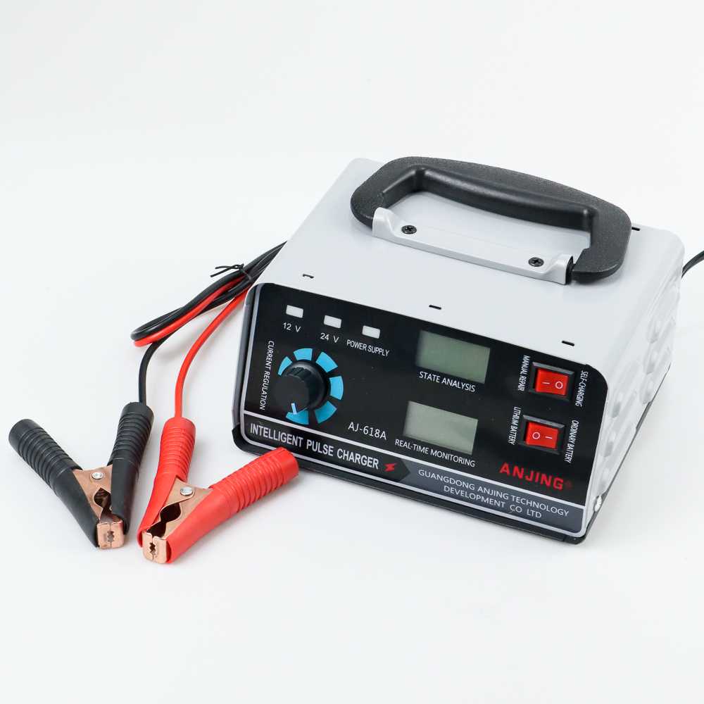 Charger Carger Cas Casan Aki Mobil Motor Otomatis 400W 12V/24V 400Ah + LCD OTOHEROES-618A