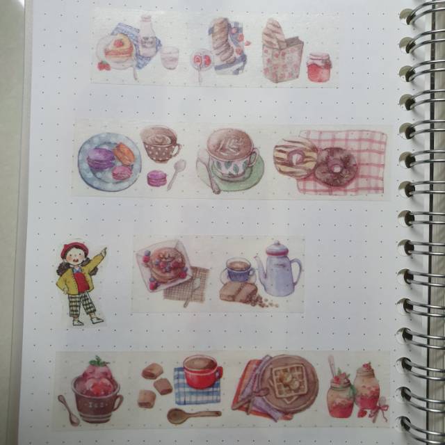 

washi tape sample for scrapbook and journal ( per meter )