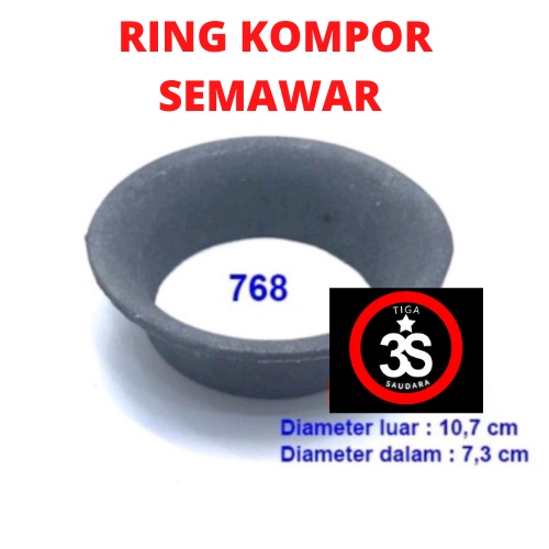 RING KOMPOR GAS SEMAWAR 768 / RING KOMPOR SEMAWAR / KOMPOR JOS 768