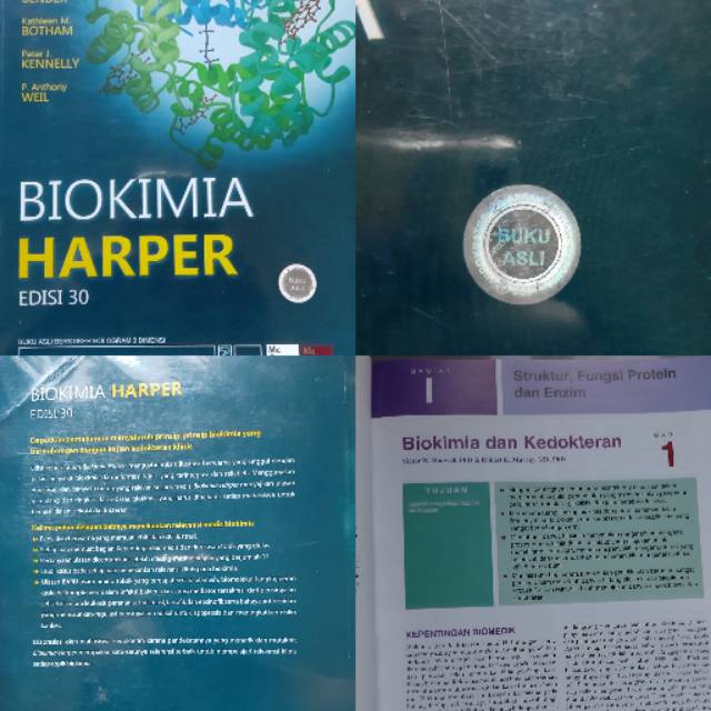 Biokimia Harper edisi 30 original bekas