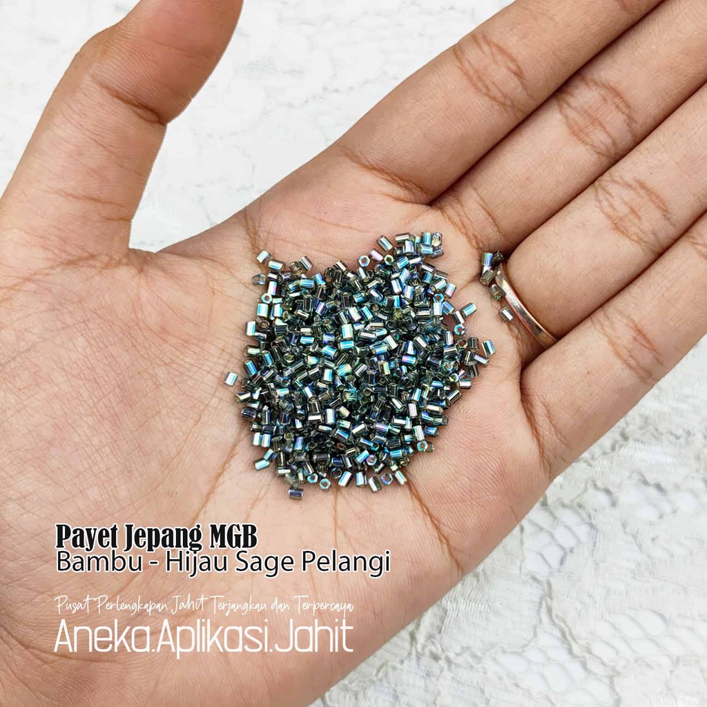 50 GRAM PAYET JEPANG MGB BAMBU PASIR HIJAU SAGE PELANGI 56R