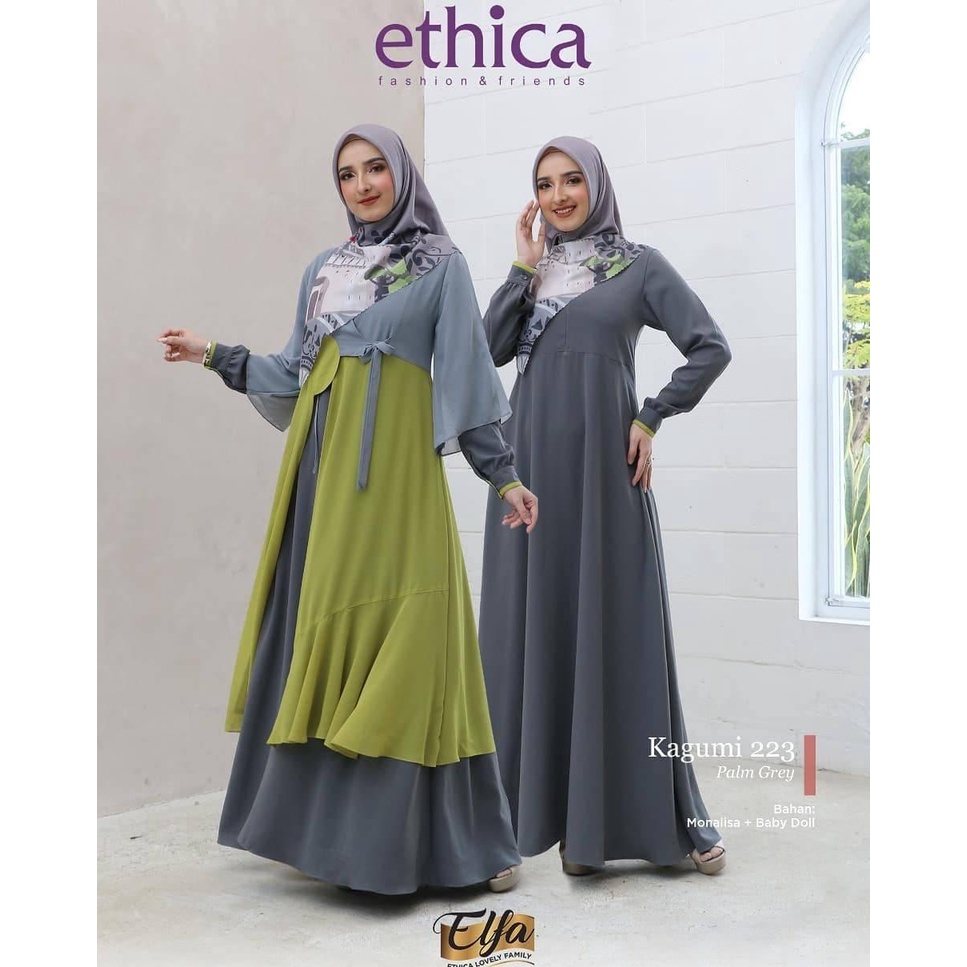 GAMIS ETHICA KAGUMI 223 PALM GREY