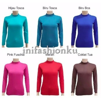 MANSET BAJU LICIN DALEMAN MUSLIM BAHAN SPANDEK JERSEY UKURAN STANDAR JUMBO 40-90 Kg / INNER LENGAN PANJANG / MANSET LICIN