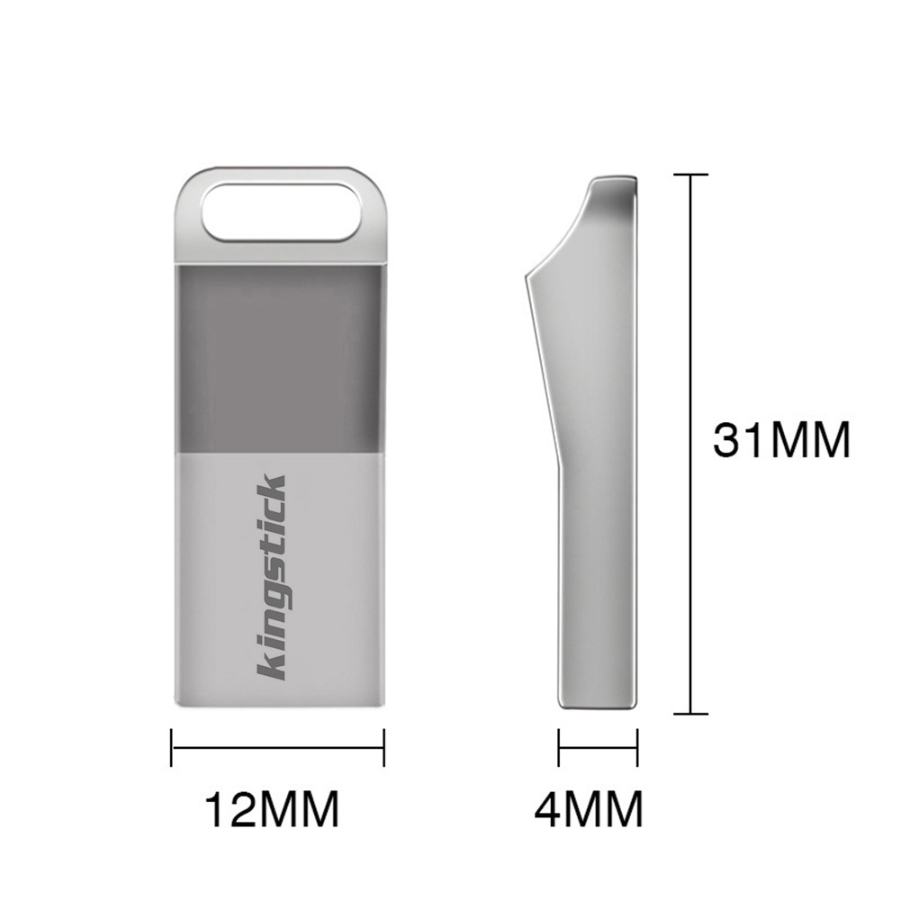 (Huluboy) Kingstick Flashdisk Transmisi Data High Speed 64 / 128 / 256 / 400GB