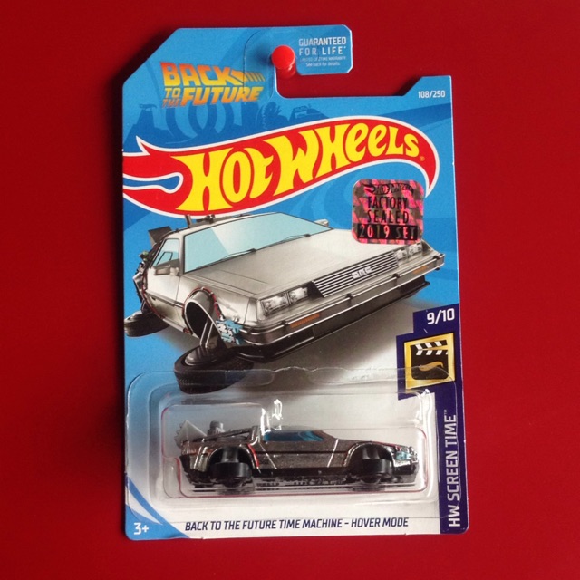 HOTWHEELS THS & FS BACK TO THE FUTURE TIME MACHINE - HOVER MODE
