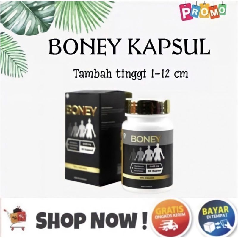 Jual [terlaris] Boney Kapsul Peninggi Herbal Obat Peninggi Badan Ampuh