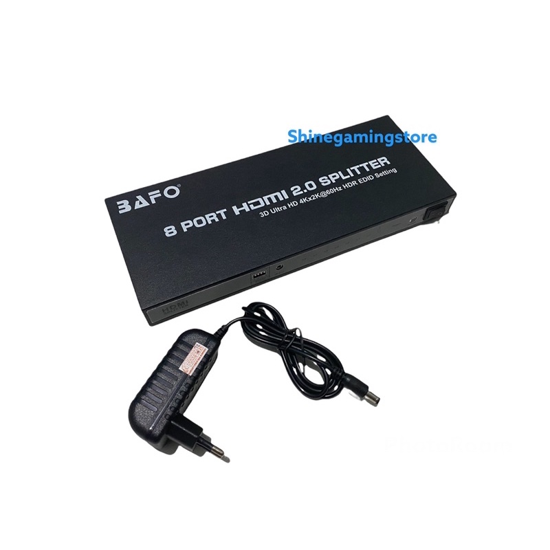 HDTV  Spliter 8port Bafo - Splitter 8 Port - 1-8port