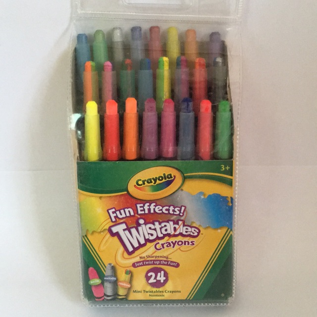 

Crayola Fun Effects Twistable Crayons (24 warna)
