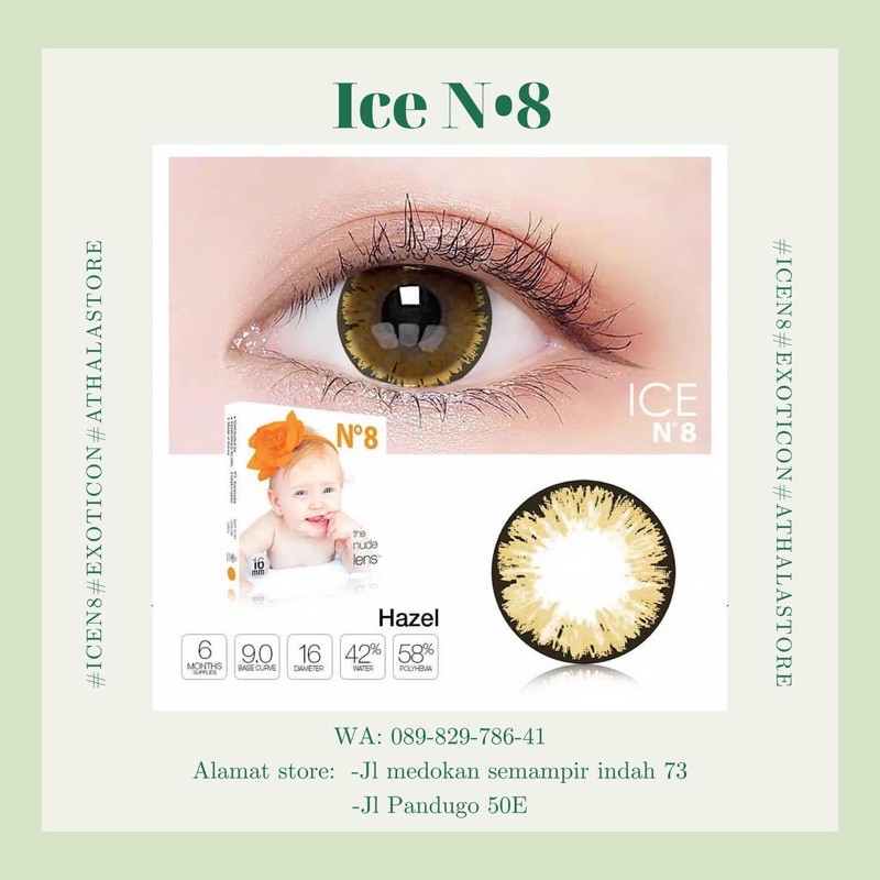 Softlens ICE N8 / bisa minus