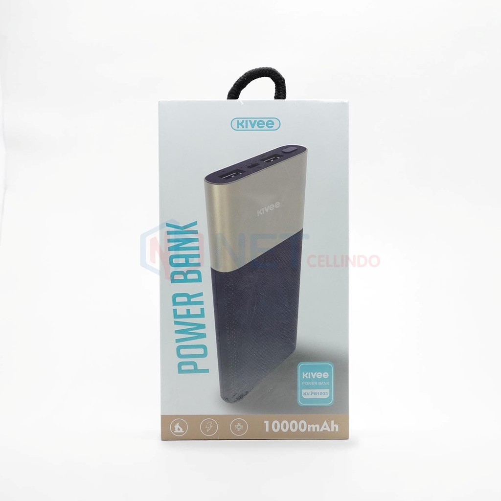 POWER BANK KIVEE KV-PB1003 / POWERBANK KIVEE KV-PB1003 10000 MAH