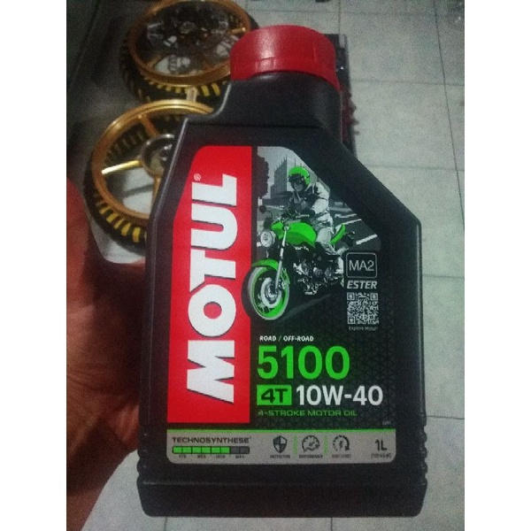 OLI MESIN MOTUL 5100 ORIGINAL 4T 2T