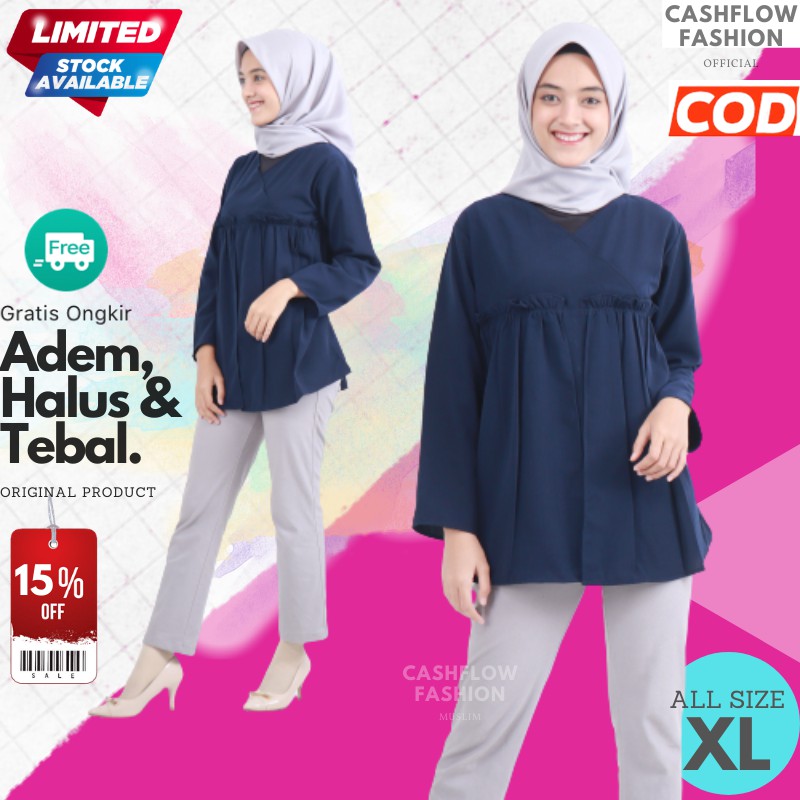 Baju Atasan Wanita Blouse Remaja Kekinian Terbaru Baju ...