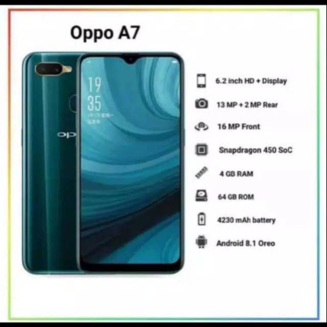 OPPO A7 RAM 4/64