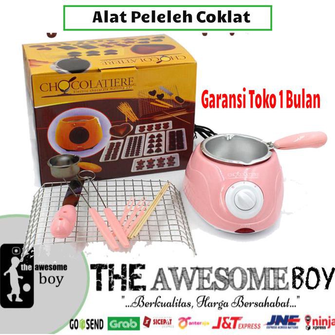 

Chocolate Melter Alat Peleleh Coklat - Merah Muda