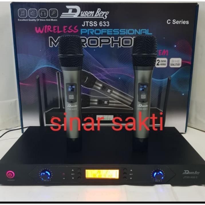MIC WIRELESS DUSENBERG JTSS 633C/JTSS633C HANDHELD ORIGINAL