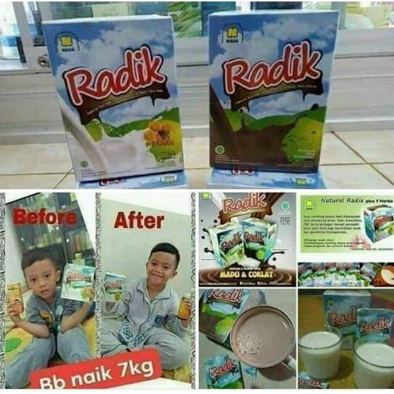 

susu Radik coklat