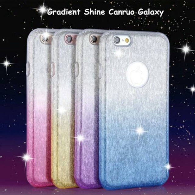 Case glitter mewah elegan oppo samsung iphone
