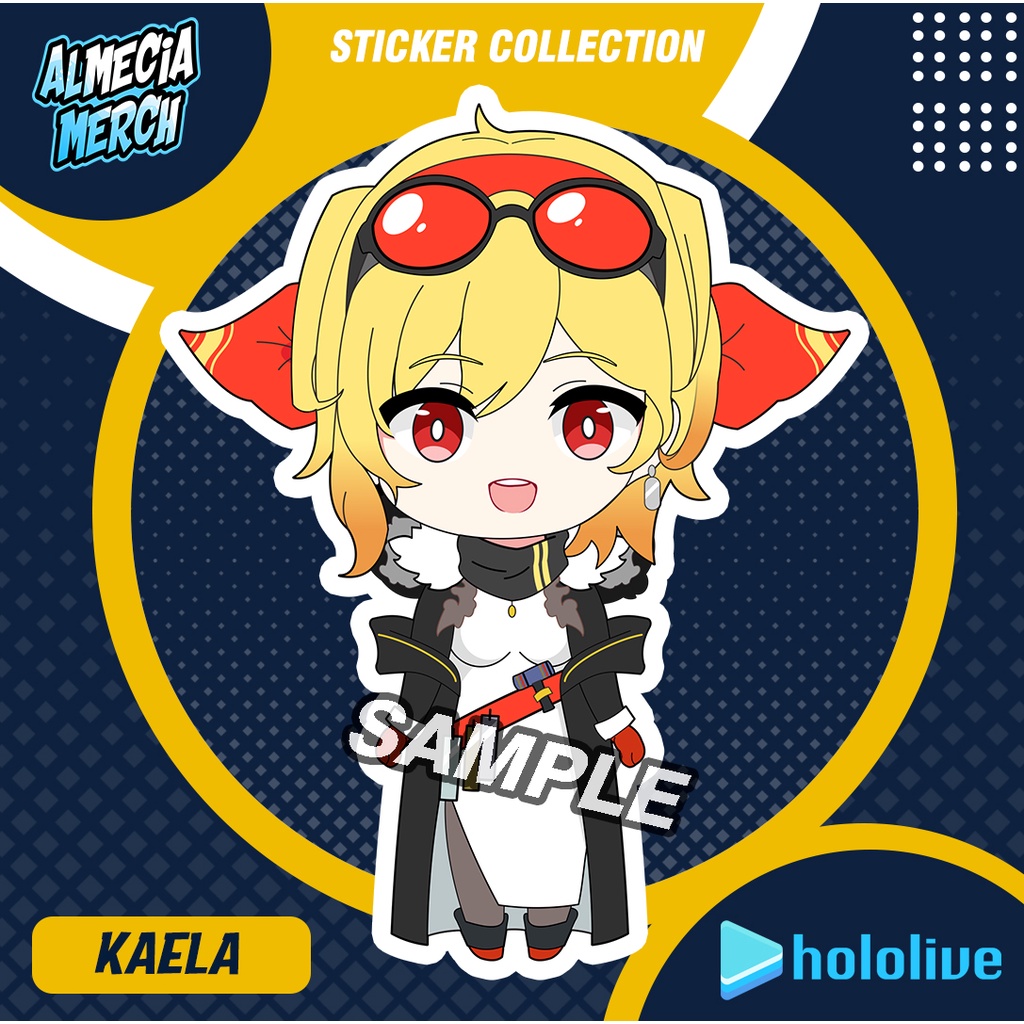 Sticker Kaela Kovalskia Hololive ID / Stiker Vtuber Kaela