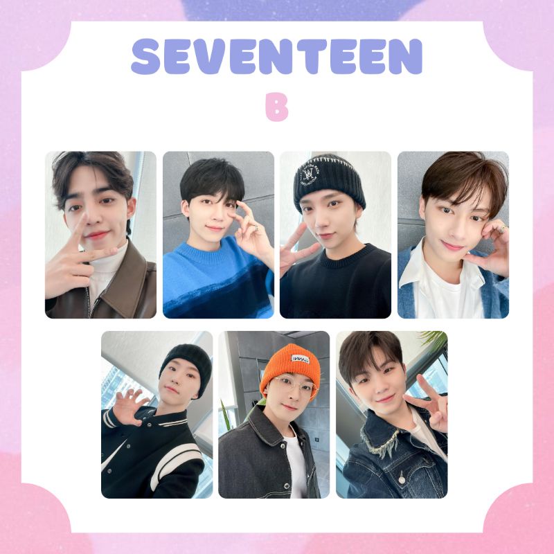 [SEVENTEEN] PHOTOCARD SEVENTEEN CHUSEOK, CHRISTMAS, NEW YEAR ‼️BACA DESKRIPSI‼️