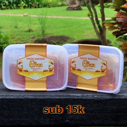 

madu sarang Eliza 500gr + 15k