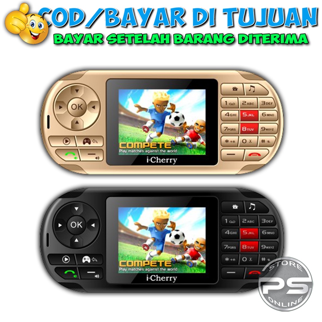 HP iCherry C206 Gaming - HP Khusus Gaming - HP dengan 400 games