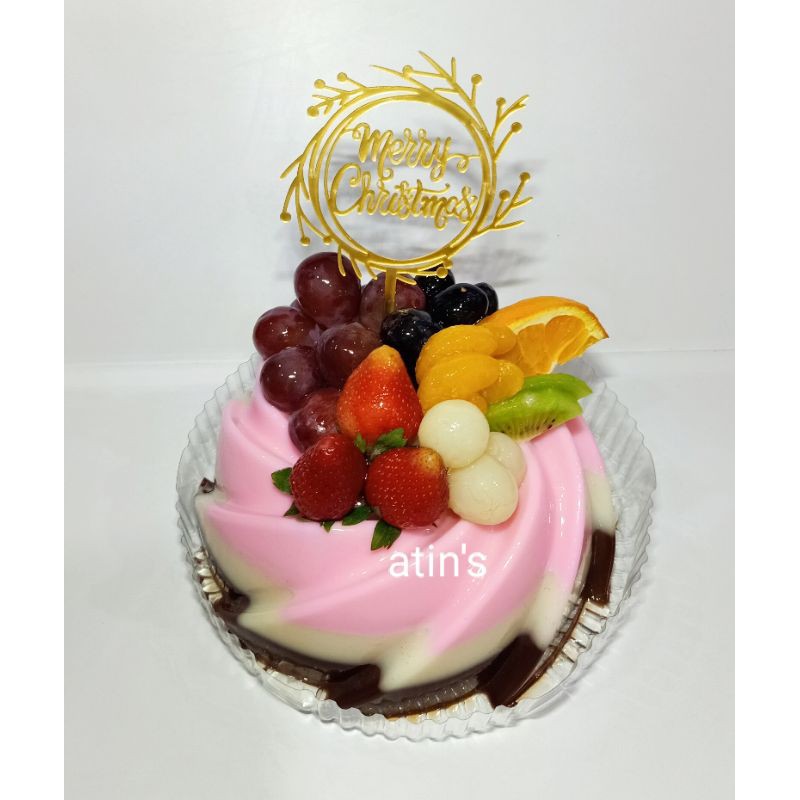 

hampers pudding buah ( coklat, vanila, strawberry )/pudding buah/pudding susu