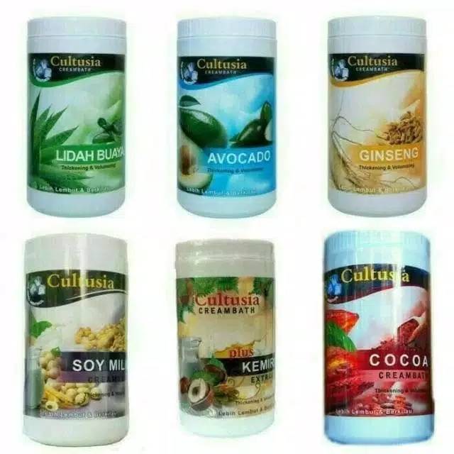 CULTUSIA CREAMBATH 1000ML ALL VARIAN ORIGINAL BPOM