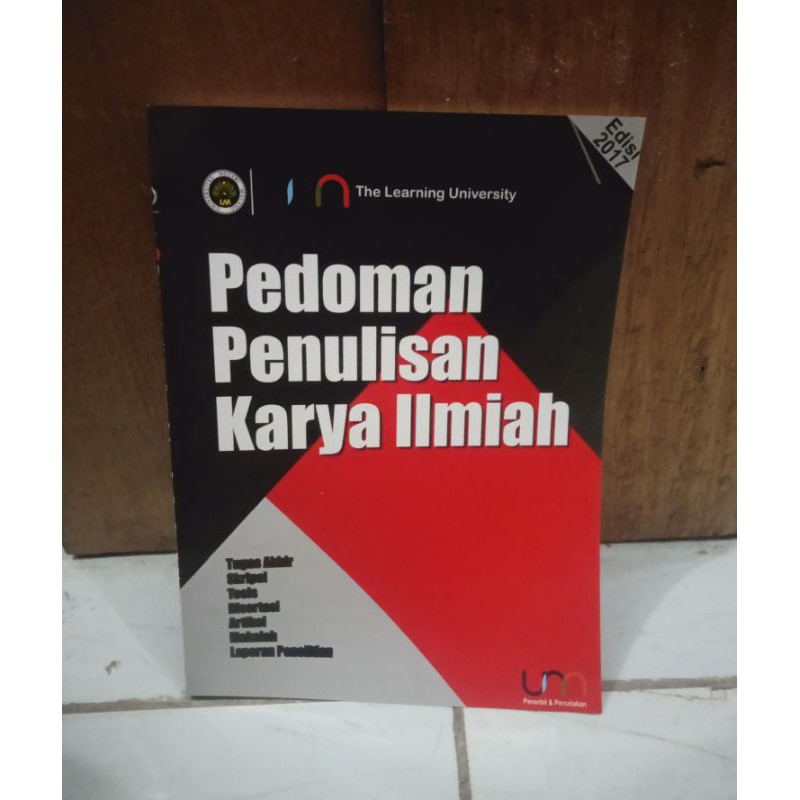 Jual BUKU PEDOMAN PENULISAN KARYA ILMIAH Edisi 2017 | Shopee Indonesia