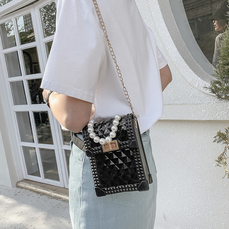 TAS SELEMPANG IMPORT JELLY SLINGBAG KEREN  Z3830 C