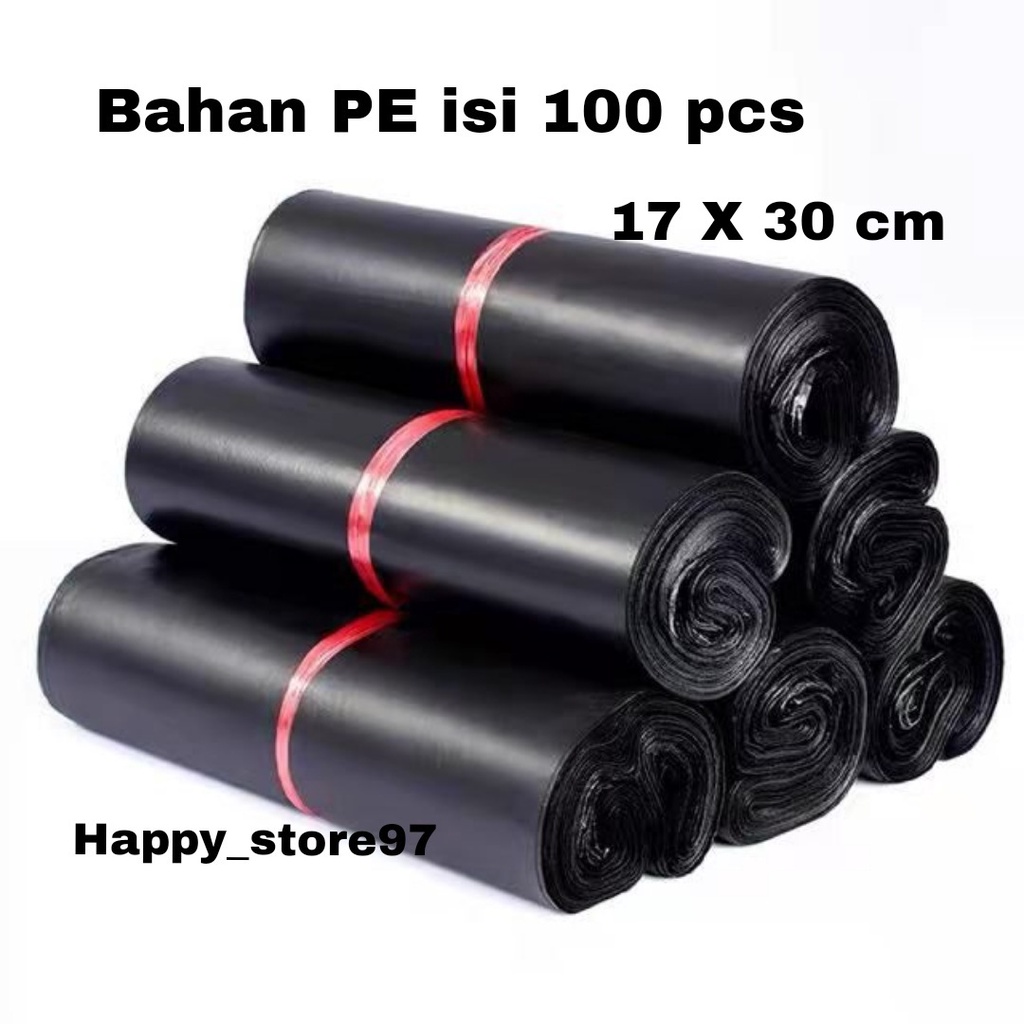 

Plastik Polymailer PE Tebal 17x30cm isi 100pcs Harga Pabrik