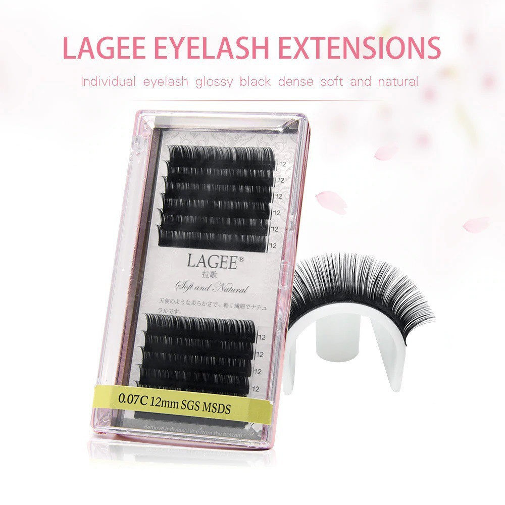 LAGEE SOFT AND NATURAL MIX EYELASH EXTENTION BULU MATA HALUS TANAM