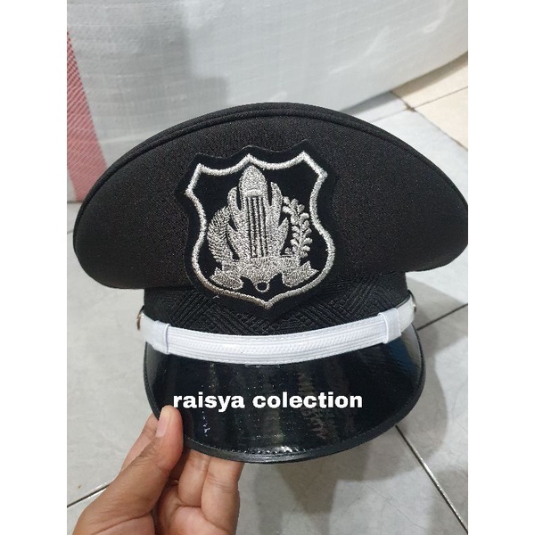 topi pet satpam terbaru / topi pet security terbaru