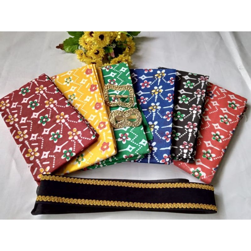 Set Kamus Lontong Timang Perlengkapan Fashion Tradisional Pria