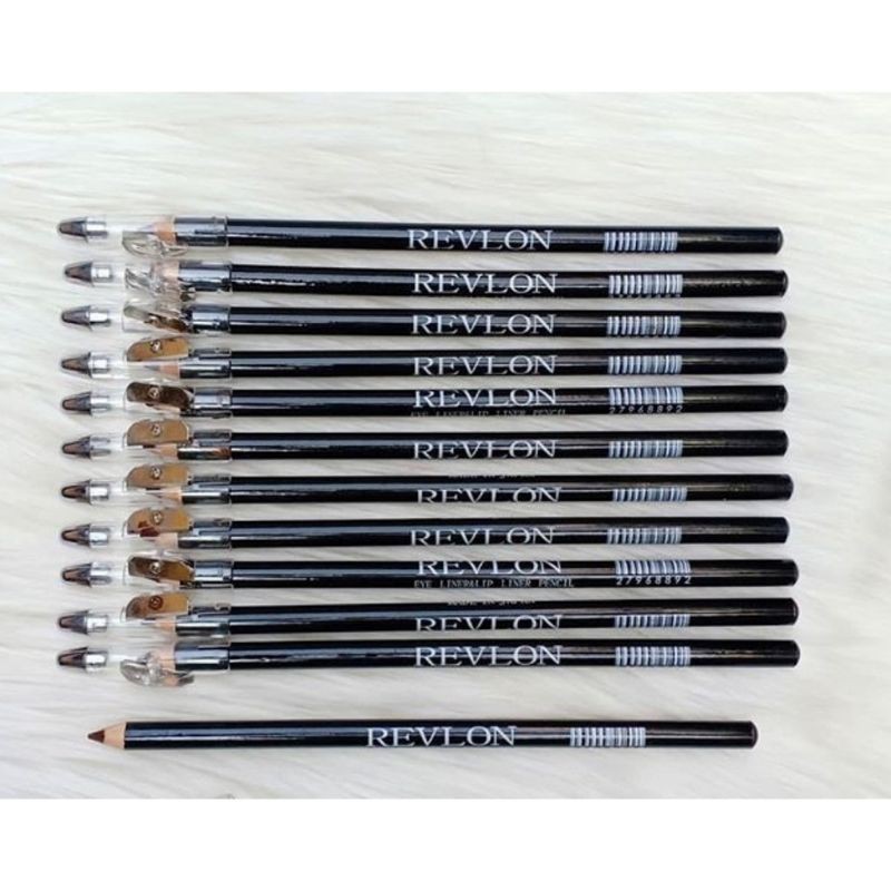 Pensil Alis Revlon Hitam Black Ecer