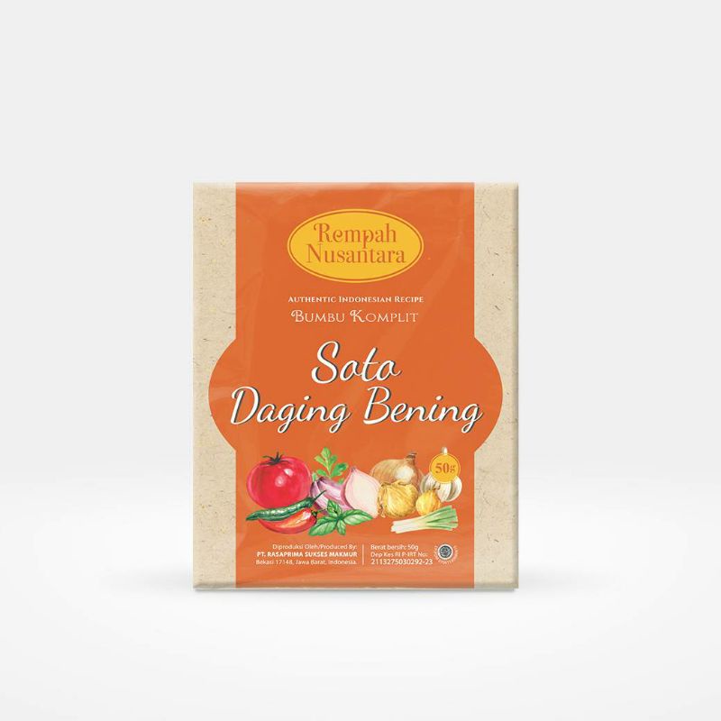 

Bumbu Komplit Sop daging bening