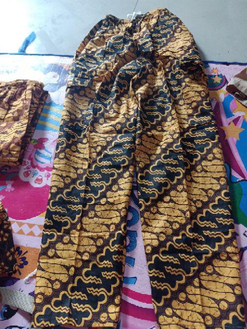 Celana Boim Batik Uk.9-12 Tahun / Celana Panjang Batik Anak Laki Harian Santai Grosir Pants