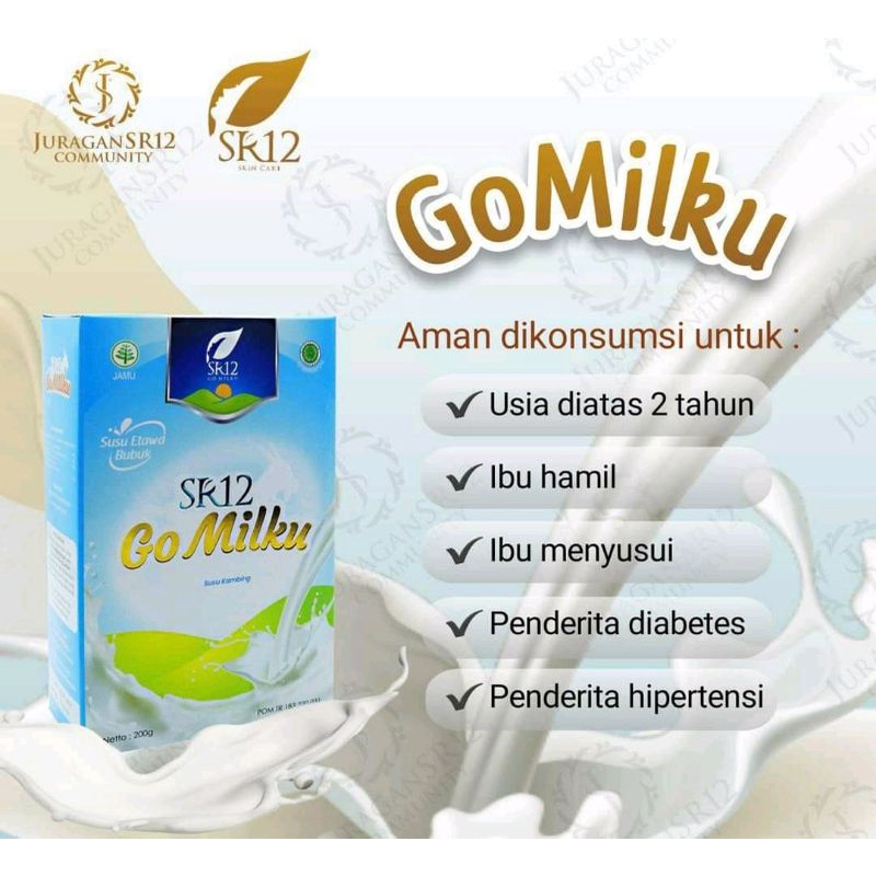 

Gomilku SR12 Susu Kambing Etawa