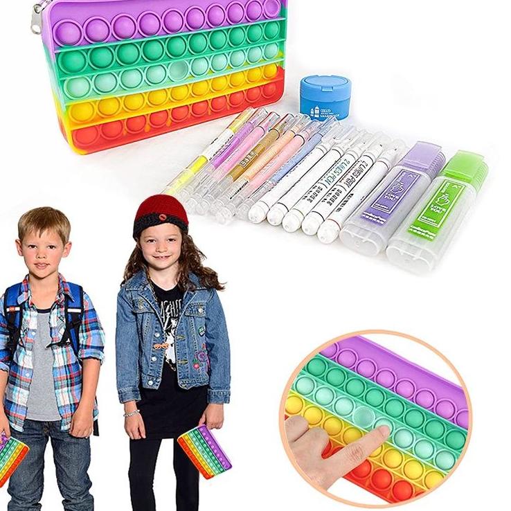 

Terlaris KOTAK PENSIL POP IT/POP IT SILICONE BAG ~