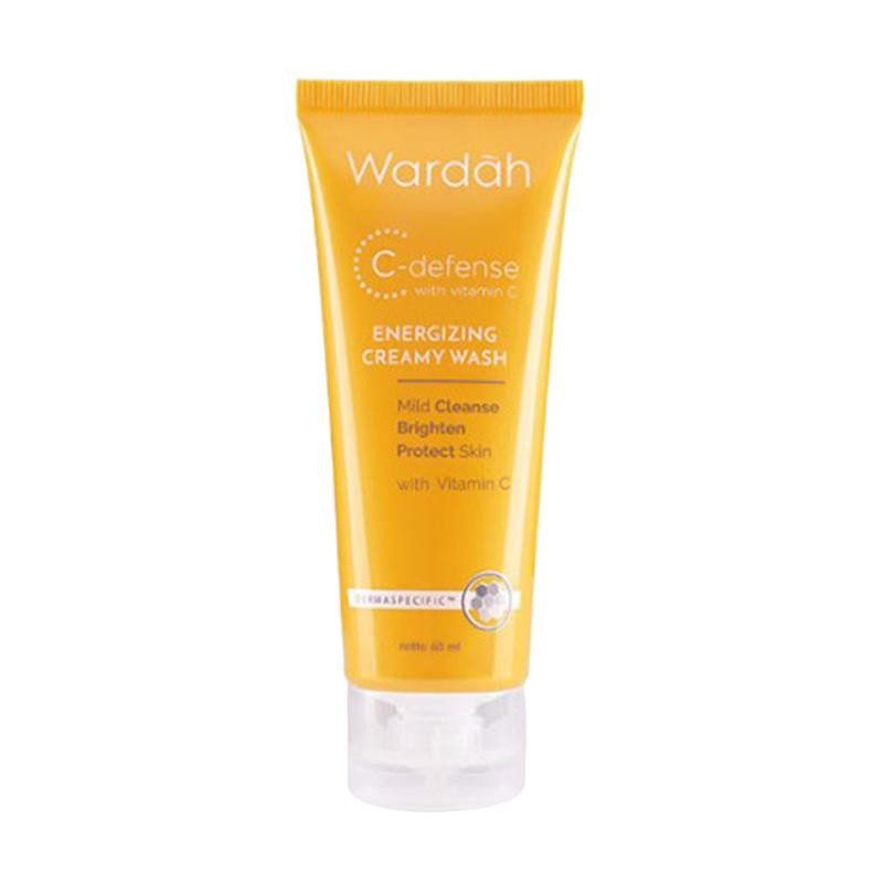 ❤️Glamouroseshop❤️ Wardah C Defense Creamy Wash 60 ml