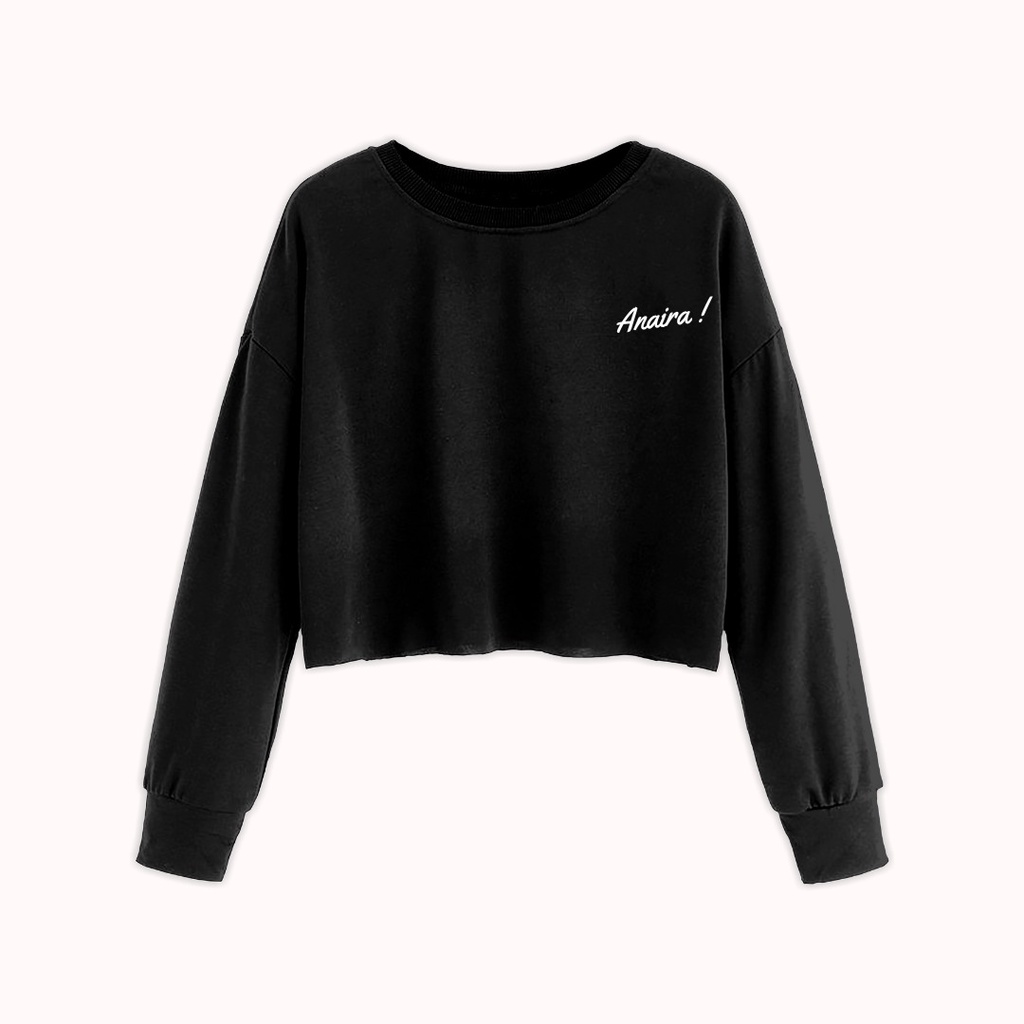 SWEATER ANAIRA CROP WANITA ANAIRAOFFICIAL