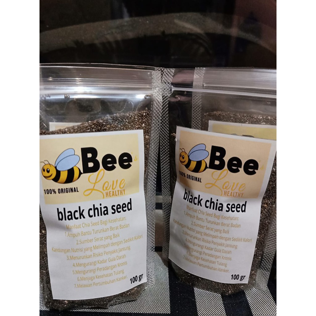 

Black Chia Seed - Bee Love Healthy