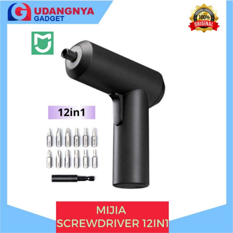 MIJIA ELECTRIC SCREWDRIVER 12 in 1 - Obeng Listrik Portable